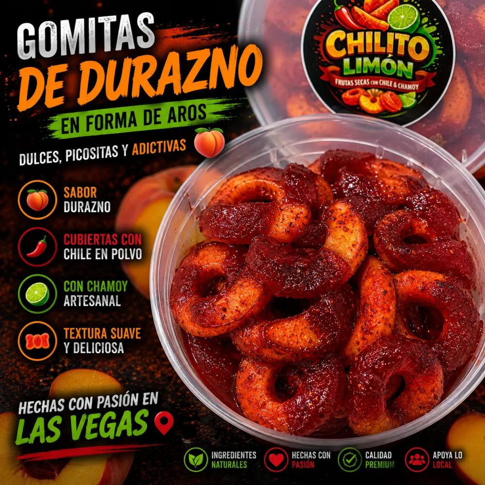 Gomitas de Durazno - Chilito Limón