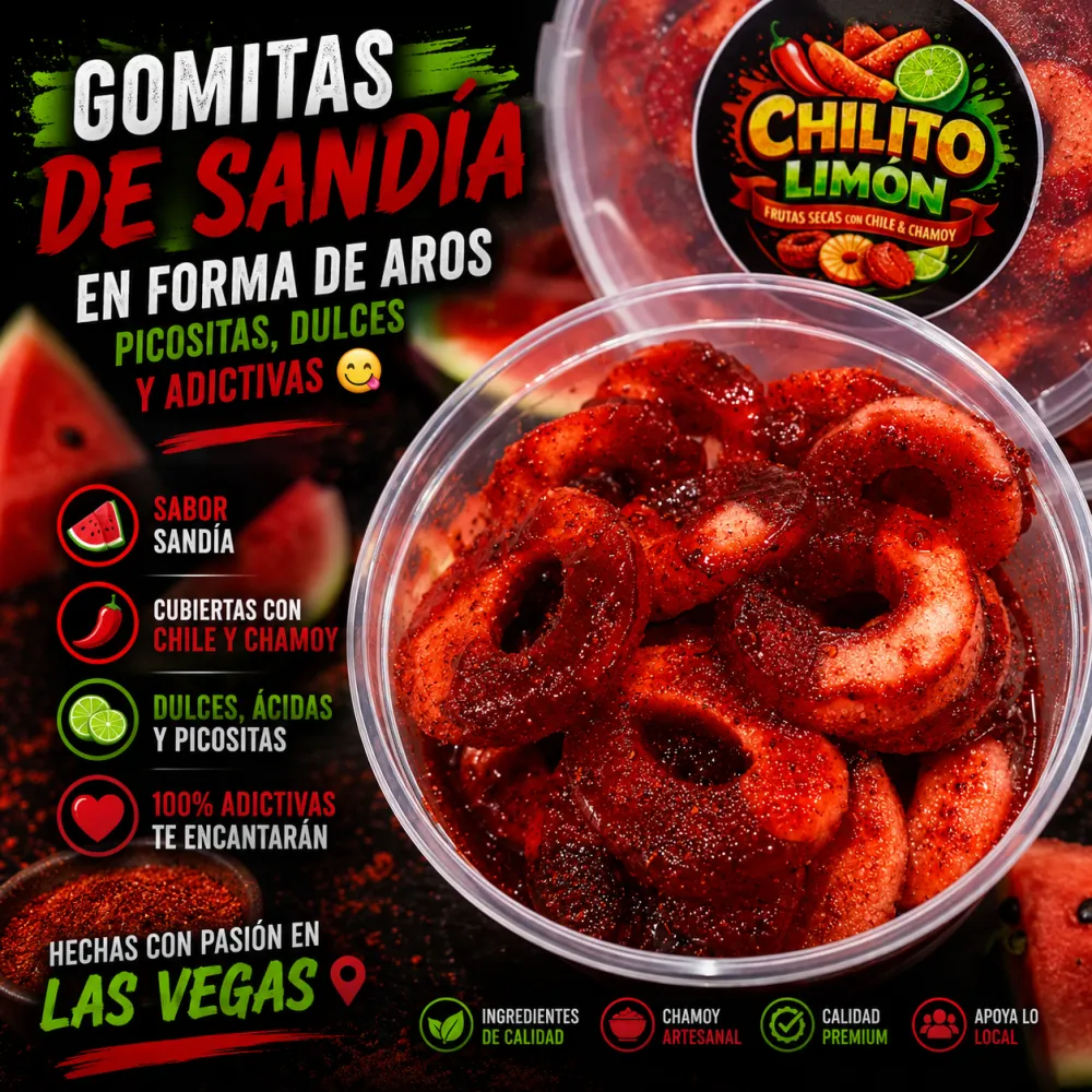 Gomitas de Sandía - Chilito Limón