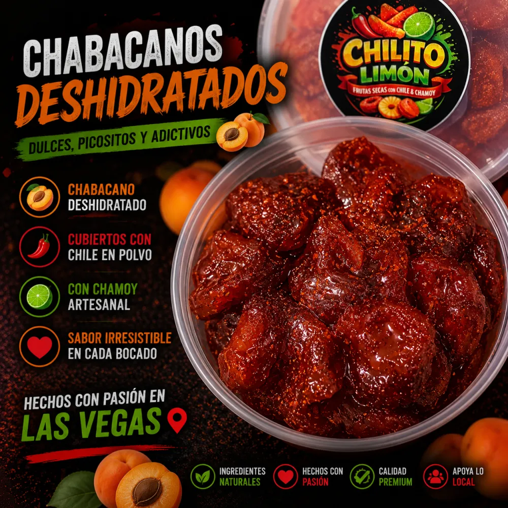 Chabacanos Deshidratados - Chilito Limón